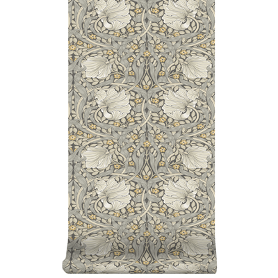 vliesbehang william morris at home pimpernel grey