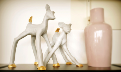 Loods 5 Kunst keramiek Hertje Blitzen
