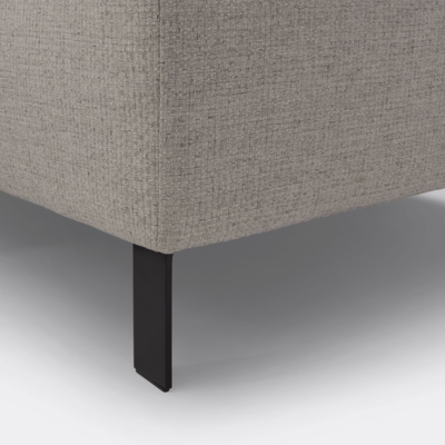 Loods 5 u-hoekbank Toronto nero