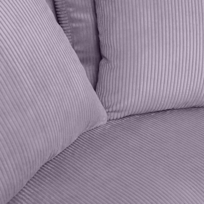 Loods 5 loveseat Mino ribfluweel