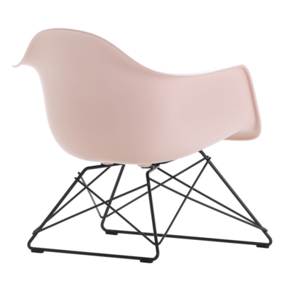 Vitra loungestoel Eames LAR zwart onderstel