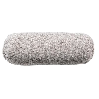 Baggy rolkussen 50xo23 cm 3d chenille middenbruin
