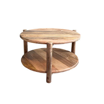 Old Inn wonen Mango salontafel rond