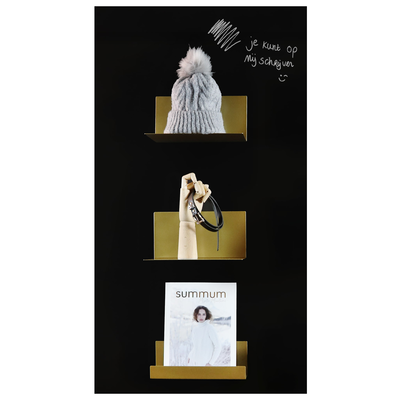 Magneetbord mat - krijtbord zwart