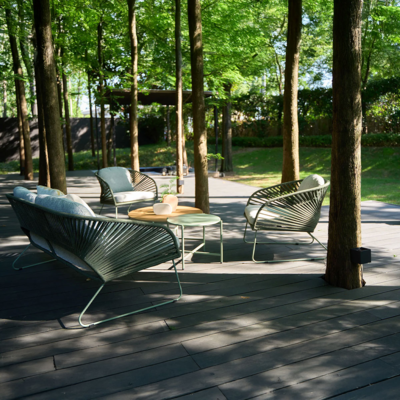 Tuin loungeset Mischa 5-delig - met zitkussens