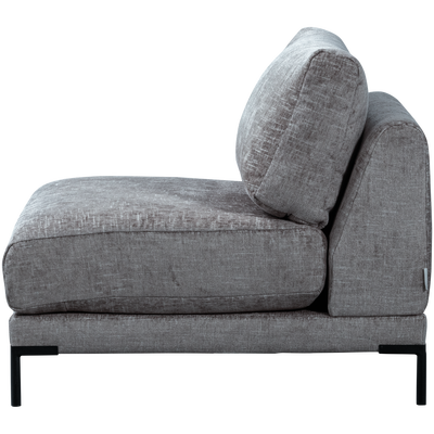 Couple loveseat element mud melange