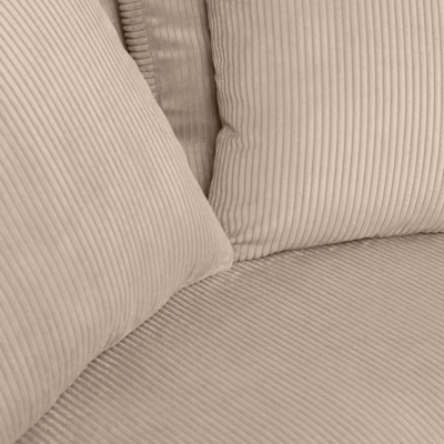 Loods 5 loveseat Mino ribfluweel