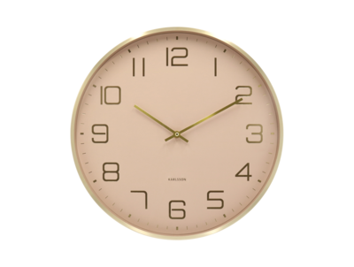 Wandklok Elegance Glow