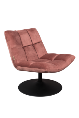 Lounge chair Bar Velvet