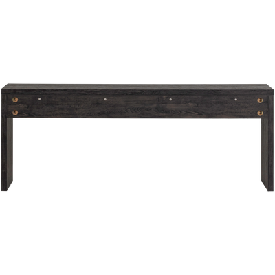 Maan sidetable mdf donkerbruin