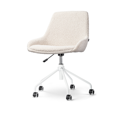 Bureaustoel Nout-Isa - wit onderstel