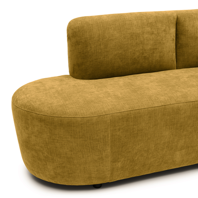 Eetkamerbank Luna Be Cotton Ocher