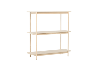 Nuku Open Kast 120cm - Licht Eiken