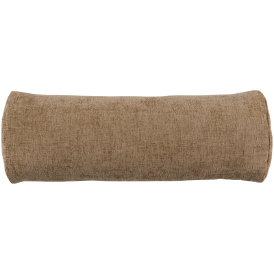 Batavier half ronde bank 4-zits velvet lichtbruin melange