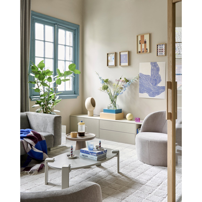 Settle down tv meubel 200 cm grenen middenbruin [fsc]