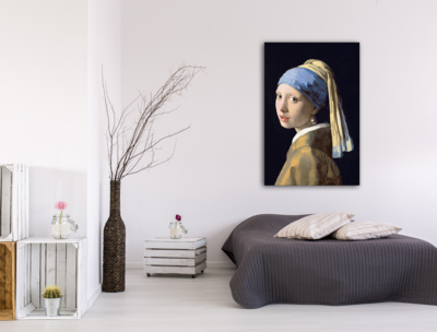 Canvas schilderij Meisje met de Parel