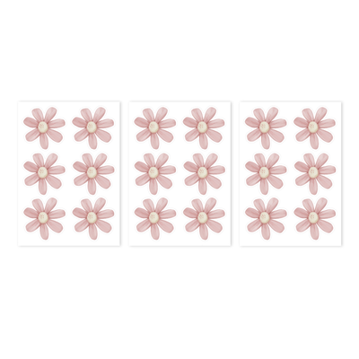 Muurstickers Fairy Garden Flowers (A4)