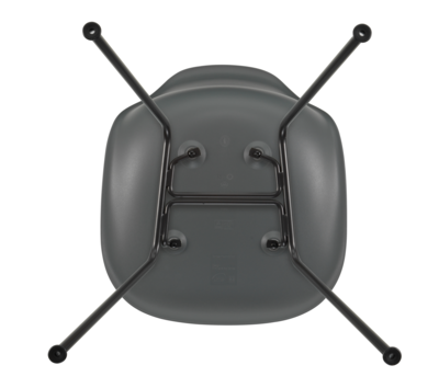 Vitra stoel Eames DSX Basic Dark onderstel