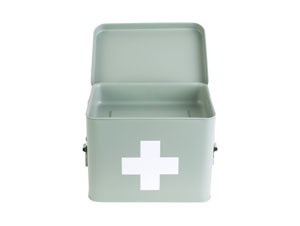 EHBO doos medium metal matt