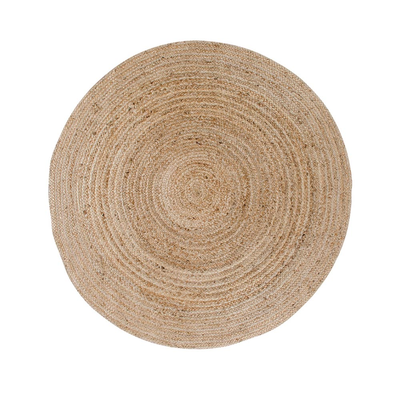 Rond vloerkleed Milou naturel