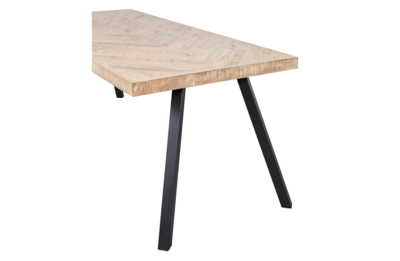 WOOOD tafel Tablo mango visgraat 180x90