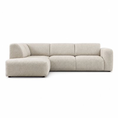 Riva Hoekbank Beige, Ottoman