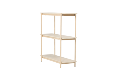 Nuku Open Kast 120cm - Licht Eiken