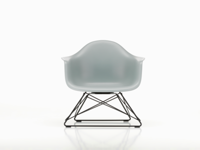 Vitra loungestoel Eames LAR zwart onderstel