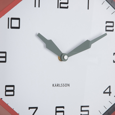 Wandklok Modern Factory