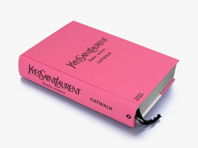 Thames &amp; Hudson boek Yves Saint Laurent Catwalk