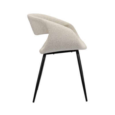 Stoel Moby boucle