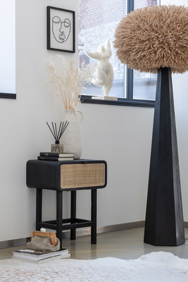 Lampvoet Octogonaal Zwart