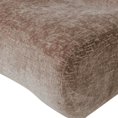 Nomu fauteuil grove chenille lichtbruin [fsc]