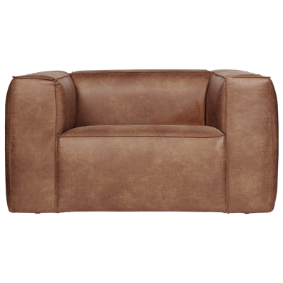 Bean fauteuil chenille velvet naturel