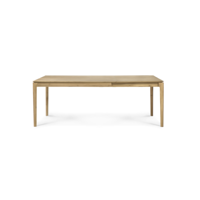 Ethnicraft - Tafel Bok - uitschuifbaar - eiken/zwart eiken