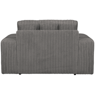 Second date loveseat velvet warmgrijs