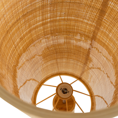 Syro vloerlamp raffia naturel 130xo30 cm