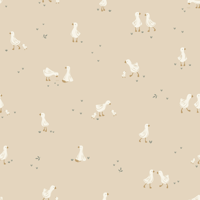 Vliesbehang Little Goose