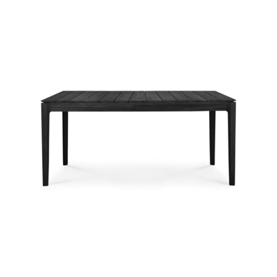 Ethnicraft - Outdoor - Teak Bok tuintafel - zwart