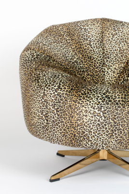 Bold Monkey loungestoel Where The Sun Doesn't Shine panter