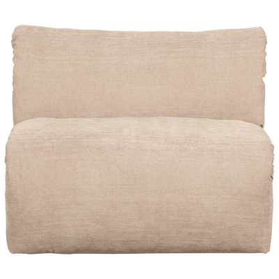 Baggy 1-zits element geweven chenille oudroze