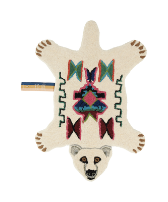 Doing Goods vloerkleed Kasbah polarbear - small