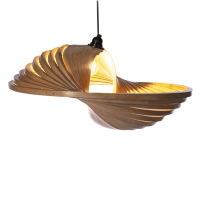 Hanglamp Kipas bamboe