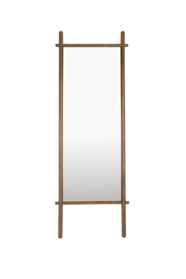Mirror solene walnut