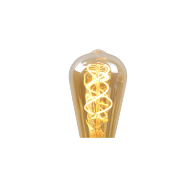 Edison Spiraal Amber - set van 2