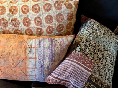Kussen Kantha vintage 40x60 cm