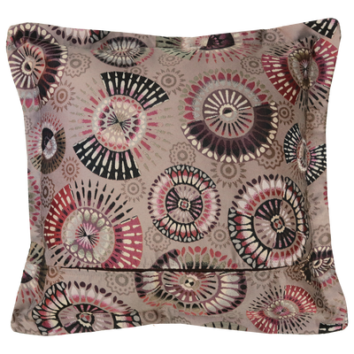 Kussen funky mandela taupe