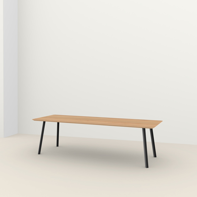 Studio HENK tafel New Classic Rechthoekig, zwart frame - Smart Collectie
