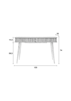 Zuiver Barbier Console Tafel