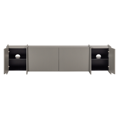 Brock tv meubel 200 cm essen fineer middenbruin [fsc]